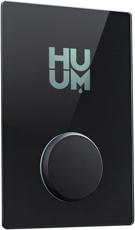 HUUM Cliff 9.0 kW Sauna Heater with UKU WiFi Control (Glass), 165 pounds of Rounded Olivine Stones Included (for saunas up to 524 cu ft.)