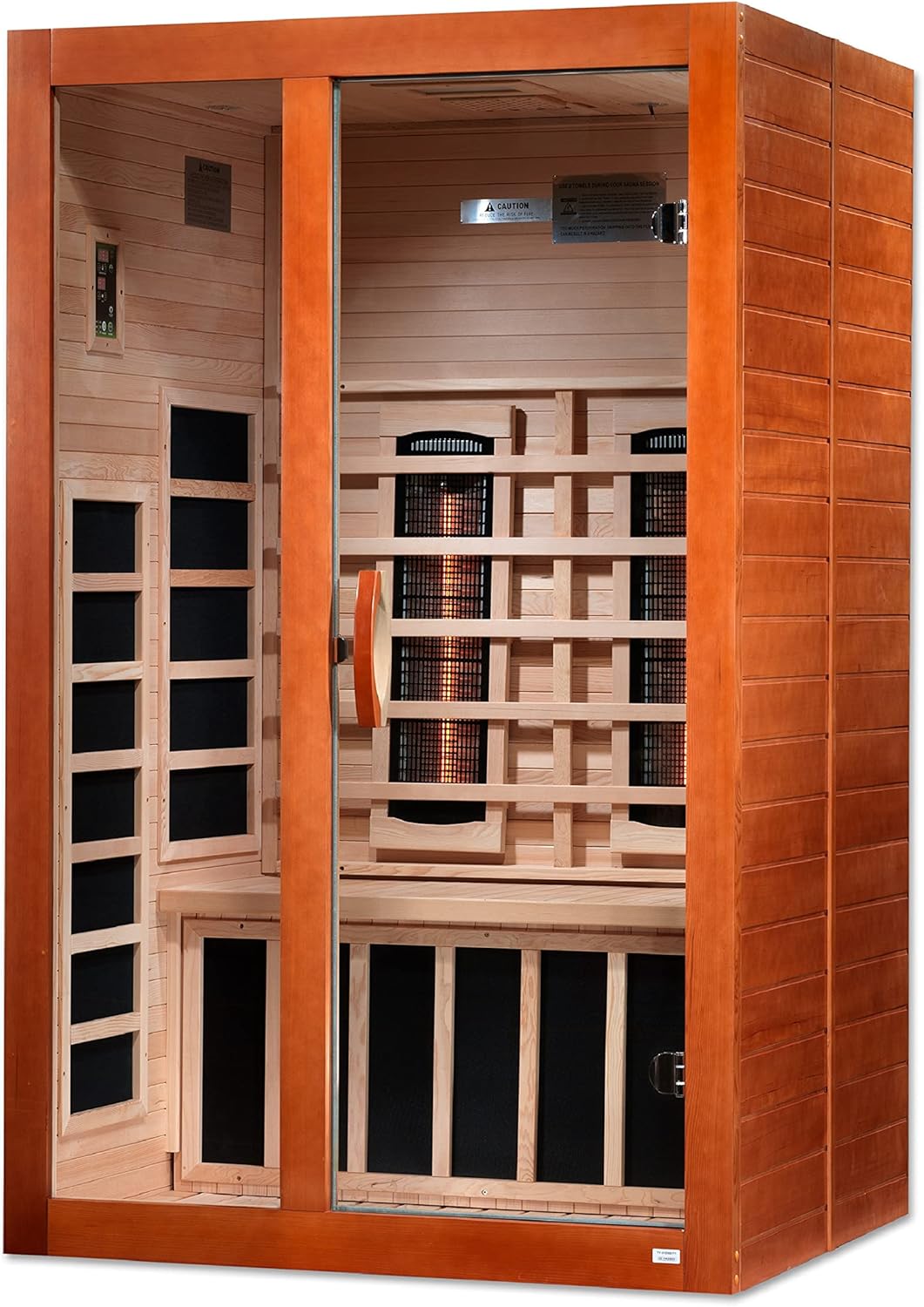 Dynamic Santiago Full Spectrum Ultra Low EMF (Under 8 MG) FAR Infrared Sauna - Curb Side Delivery